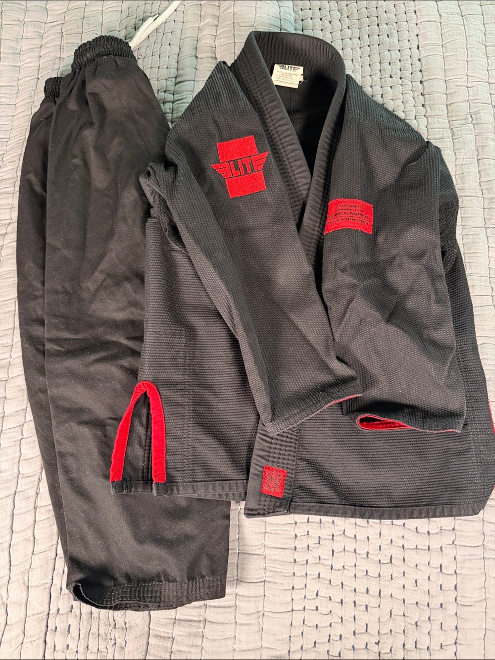 Elite Kid’s Jiu-Jitsu Pants and Gi Jacket size C1